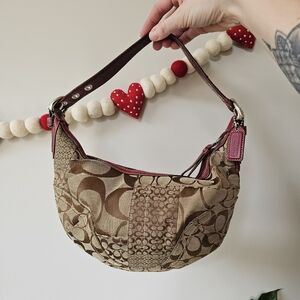 Y2K Coach 10085 Snake Leather Soho Patchwork Hobo Bag *Wear - Read*